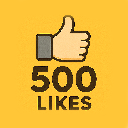 500 Likes – Community-Liebling